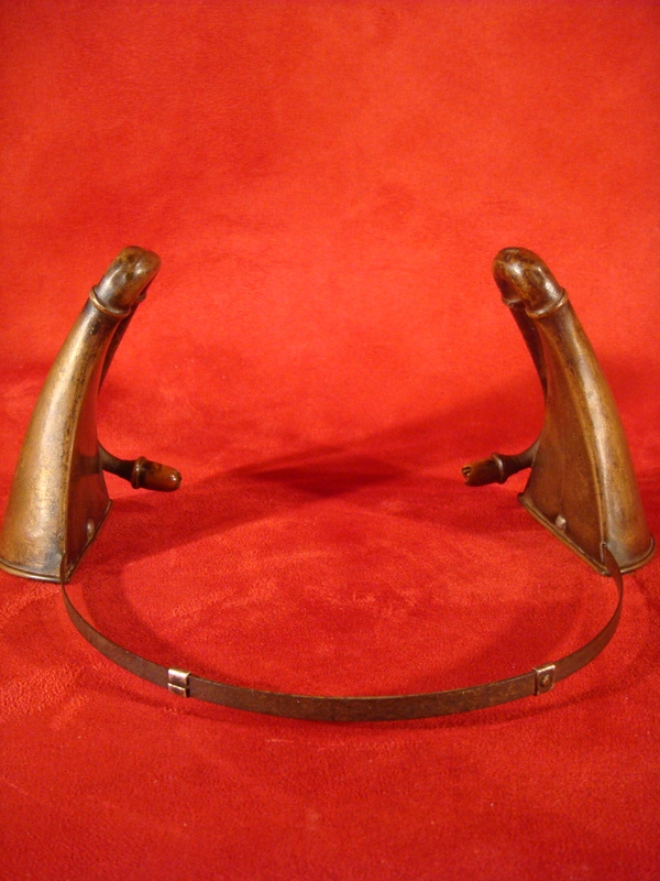 Ancien acoustique en laiton collection Epoque XIX ème