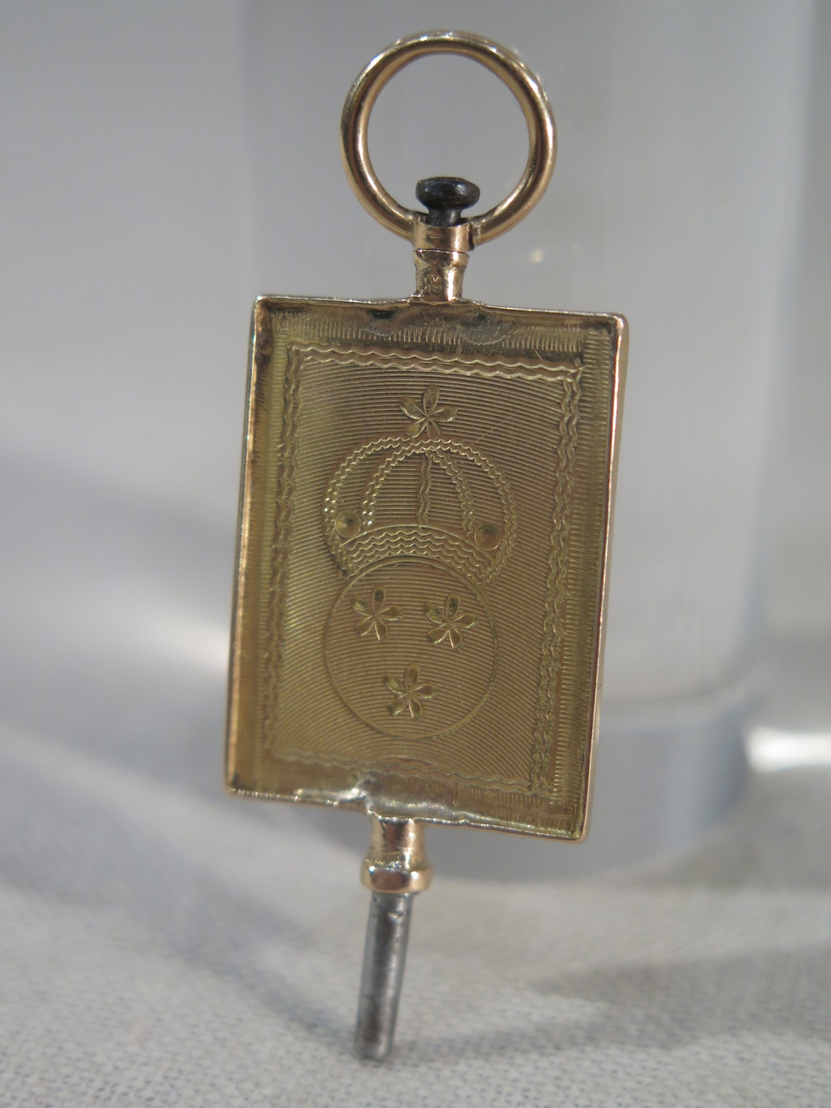 Clef Remontoir De Montre Gousset En Or 18 K, XIXe