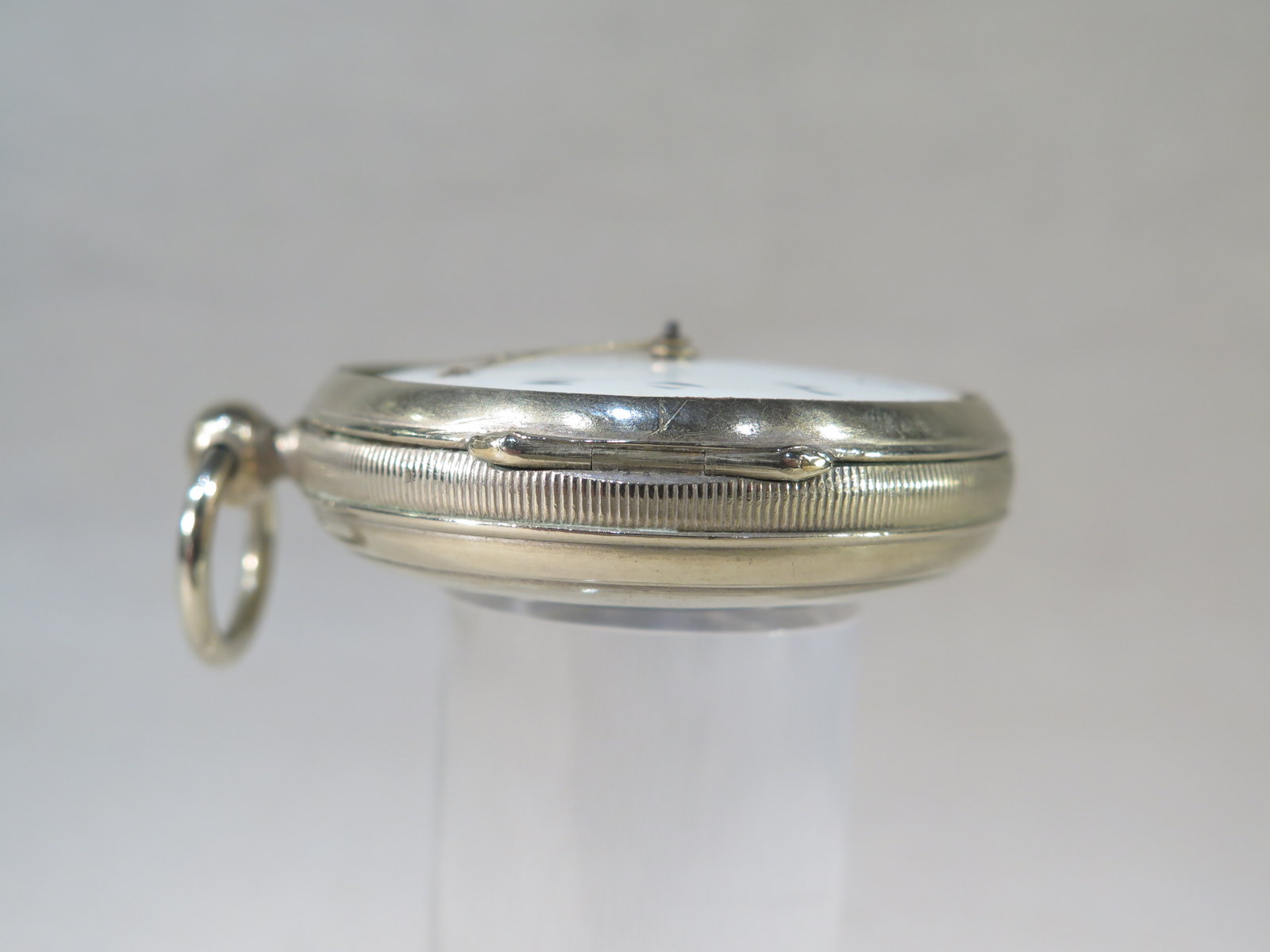 Montre à Gousset Ancienne Homme En Argent Massif Ciselé - Style Napoléon/Empire, Début XIXe, Authentique Et Rare