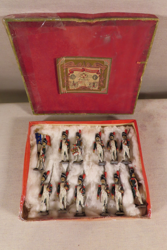 Boîte De 12 Plombs CBG-Mignot – Fabrication 1960-70, Piou-Piou, Occasion